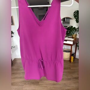 Banana Republic Fuchsia Sleeveless Top